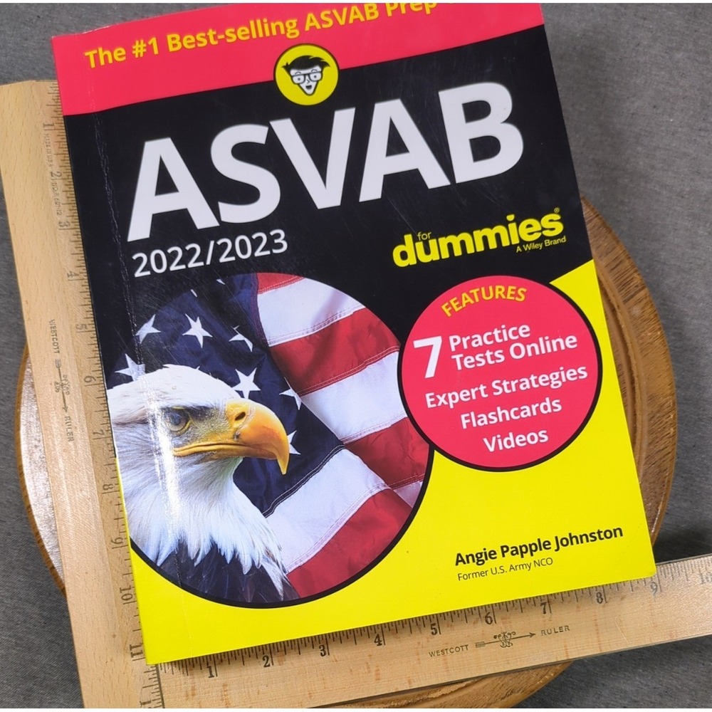 ASVAB For Dummies‎ 2022-2023 + Online Practice Tests, Video, Flashcards - Picture 2 of 16